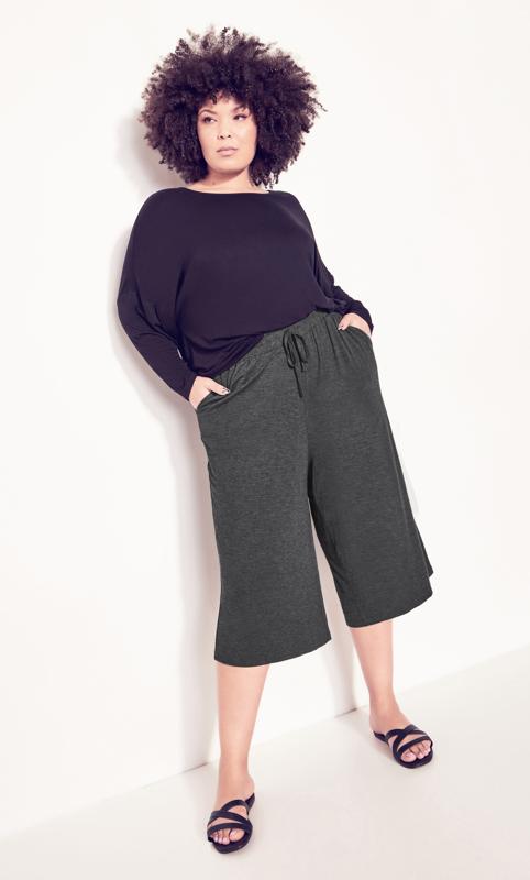  Grande Taille Evans Grey Slouchy Trouser