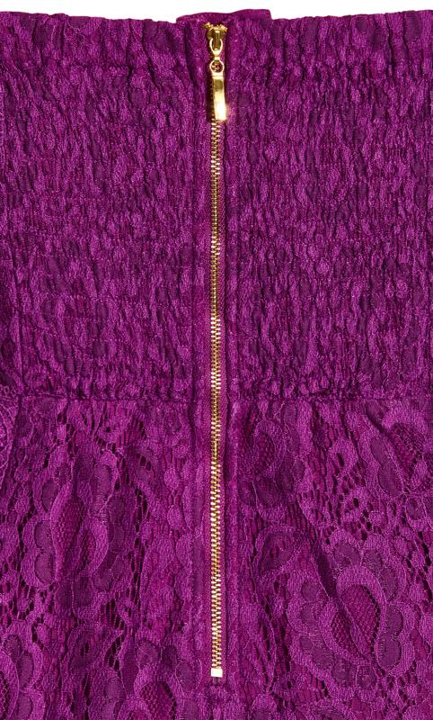 Evans Purple Nouveau Dress 7