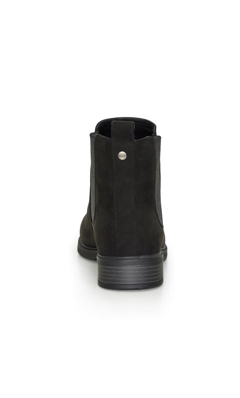 Amber Black Wide Width Ankle Boot  4