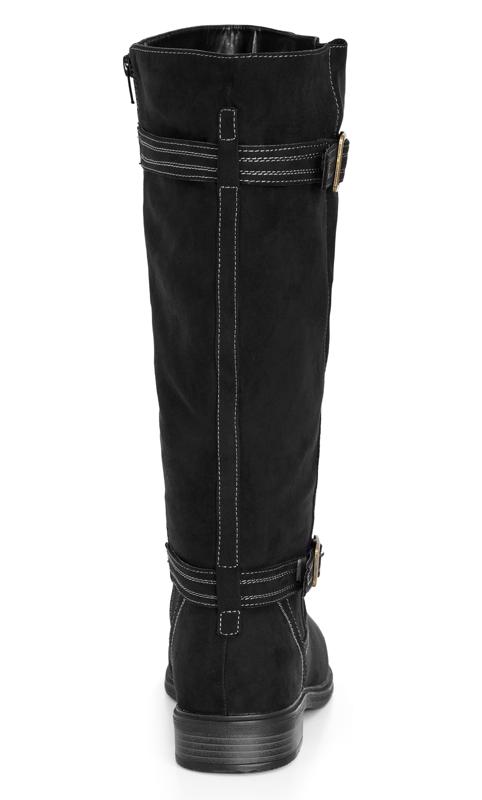Black Wide Width Marcy Long Boot 3