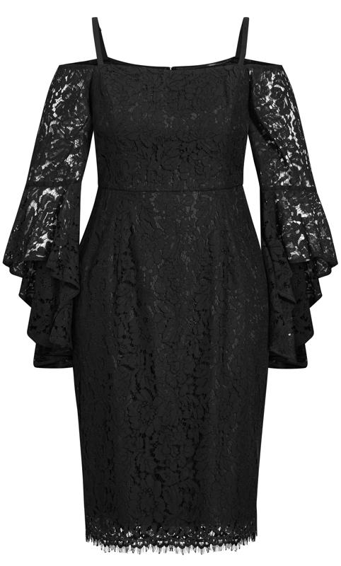 Evans Black Lace Amour Dress 5
