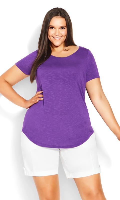 Evans Purple T-Shirt 2