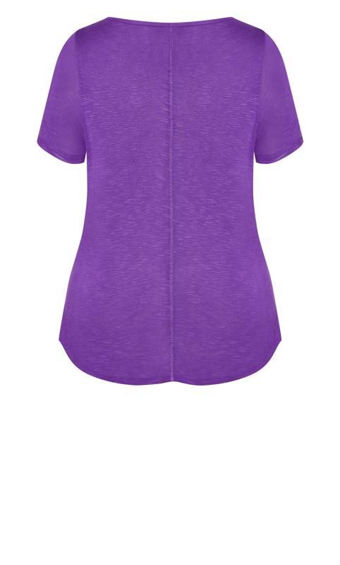 Evans Purple T-Shirt 6