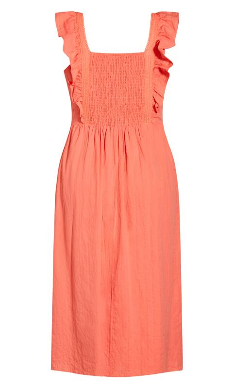 Evans Orange Cora Dress 3