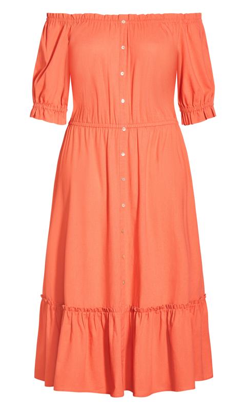 Evans Orange Alice Dress 2