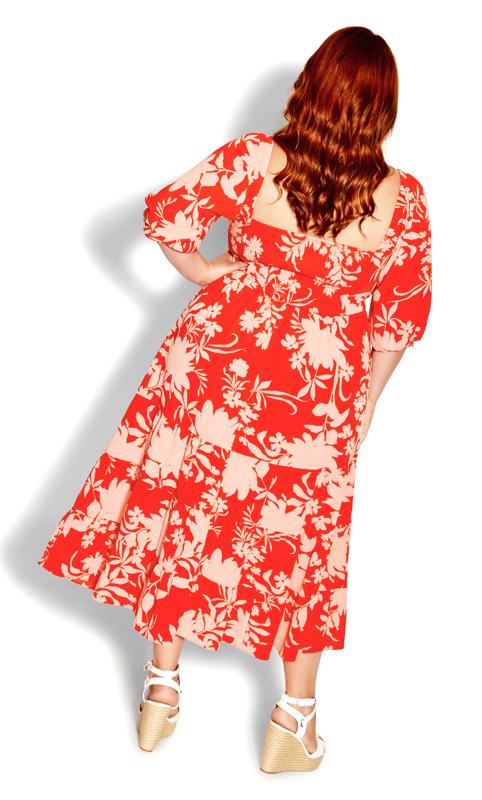 Ava Cherry Floral Maxi Dress 4