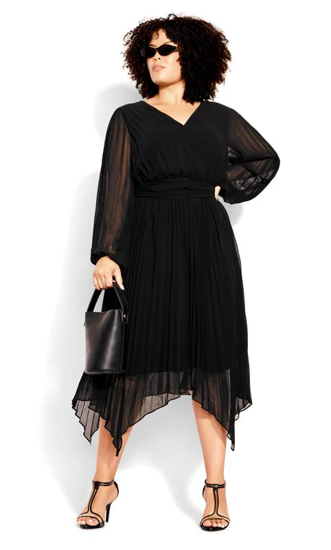  Grande Taille City Chic Black Romee Dress