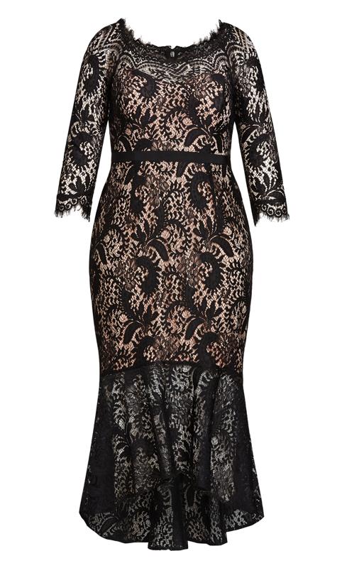 Estella Black Maxi Dress 4