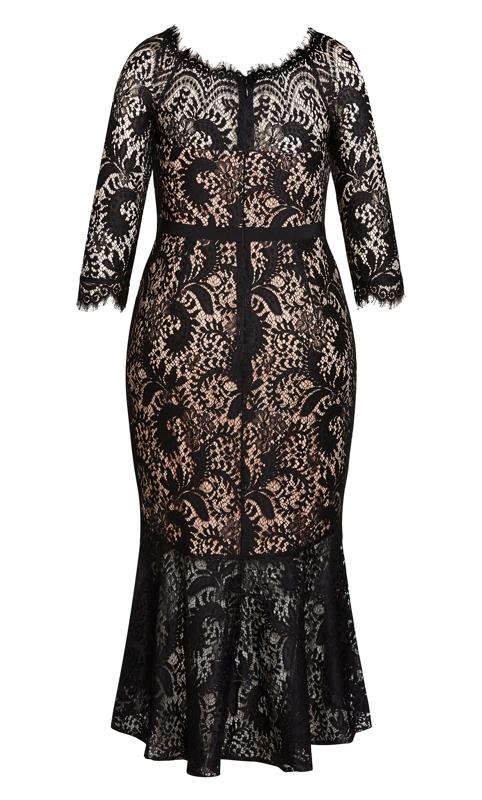Estella Black Maxi Dress 5