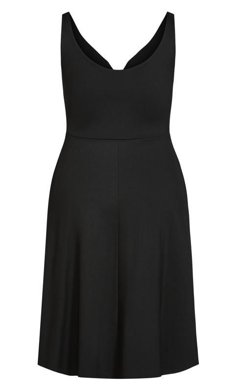 Evans Black Mini Dress 6