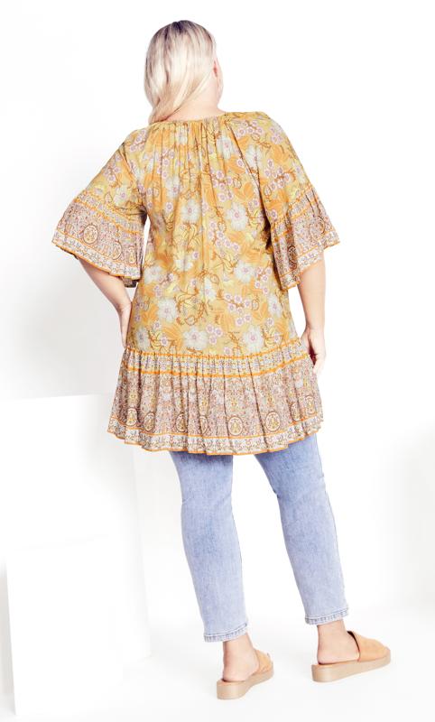 Evans Yellow Follow Your Heart Tunic 3