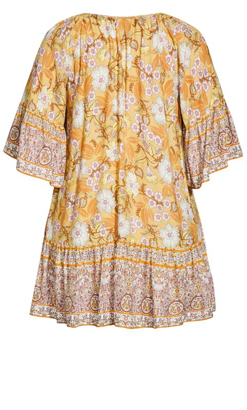 Evans Yellow Follow Your Heart Tunic 5
