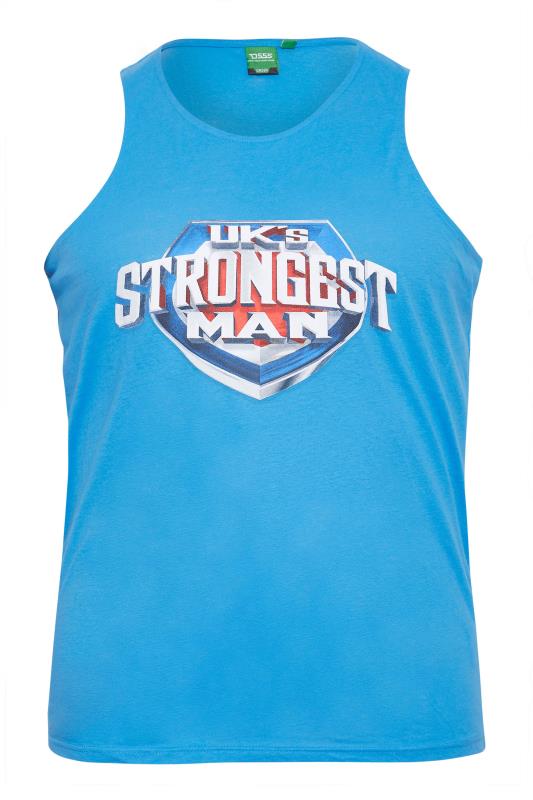 BadRhino Big & Tall Blue Ultimate Strongman Vest 1