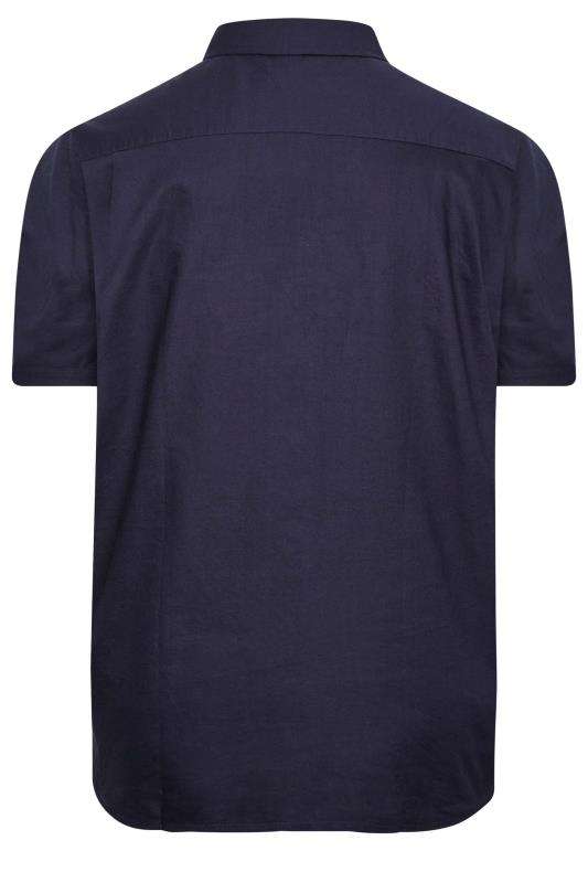 U.S. POLO ASSN. Big & Tall Navy Blue Short Sleeve Shirt | BadRhino  4