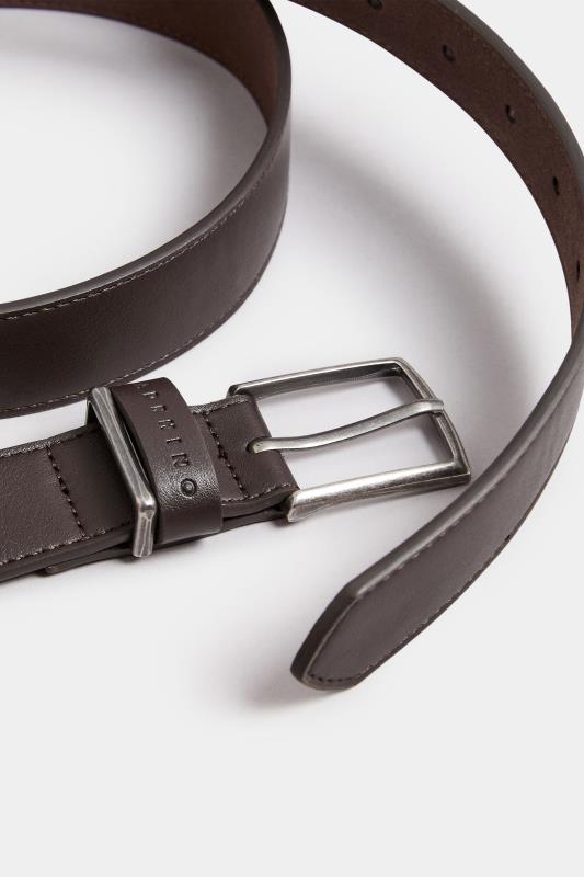 BadRhino Brown Leather PU Bonded Belt | BadRhino 4