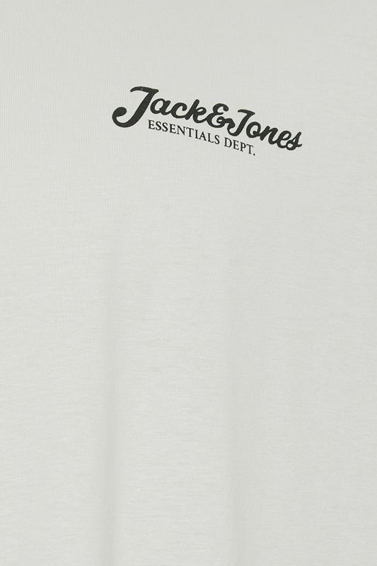 JACK & JONES 3 PACK Big & Tall White, Black, and Light Blue Tanktops | BadRhino 7