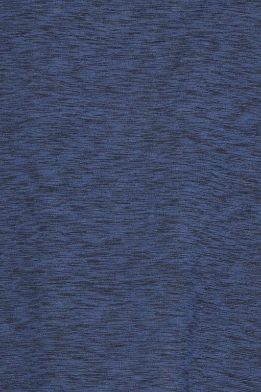 KAM Big & Tall Indigo Blue Active T-Shirt | BadRhino 5