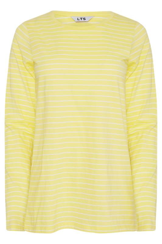 Tall Women's LTS Yellow Stripe T-Shirt | Yours Clothing 5