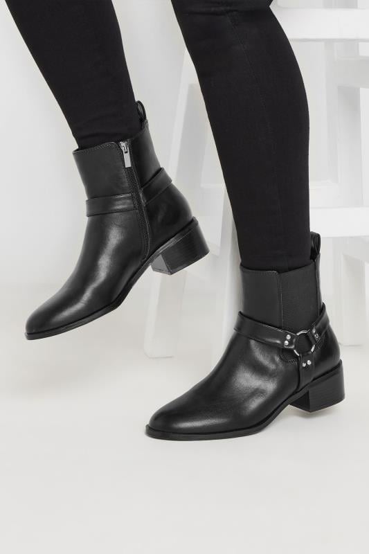 Black ankle boots size 10 best sale