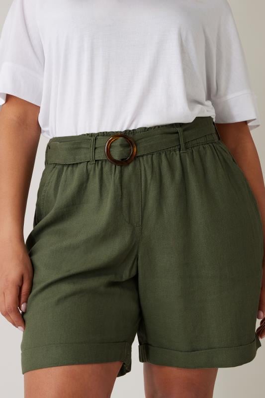 Fashion Long Short Khaki 4