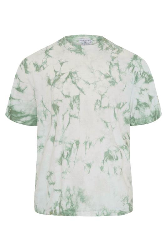 ANOTHER INFLUENCE Green Tie Dye T-Shirt_F.jpg