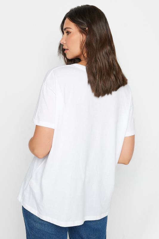 LTS Tall White Short Sleeve T-Shirt | Long Tall Sally  4