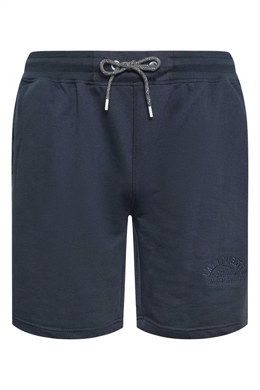 D555 Big & Tall Navy Blue Shorts | BadRhino 3