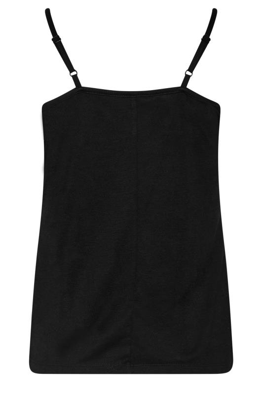 Petite Black Sequin Cami Top | PixieGirl 7