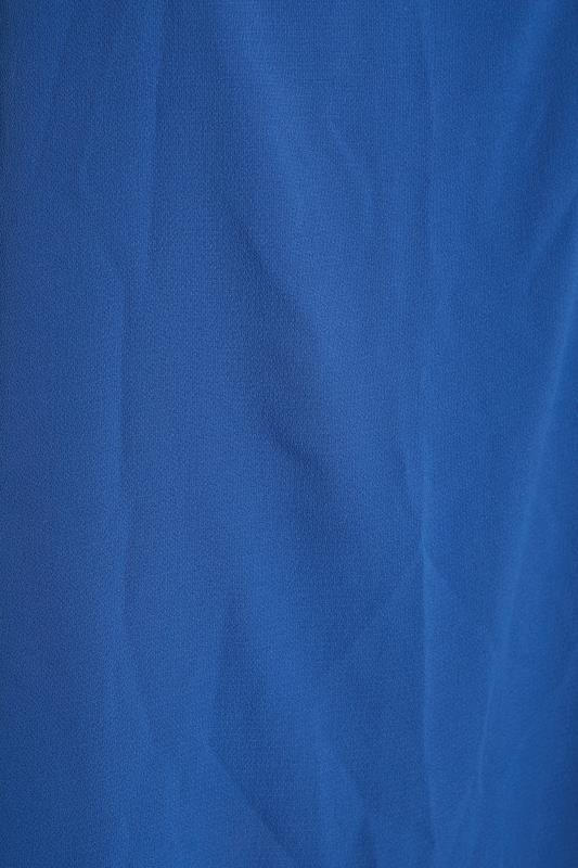 LIMITED COLLECTION Curve Cobalt Blue Shirred Strap Vest Top 5