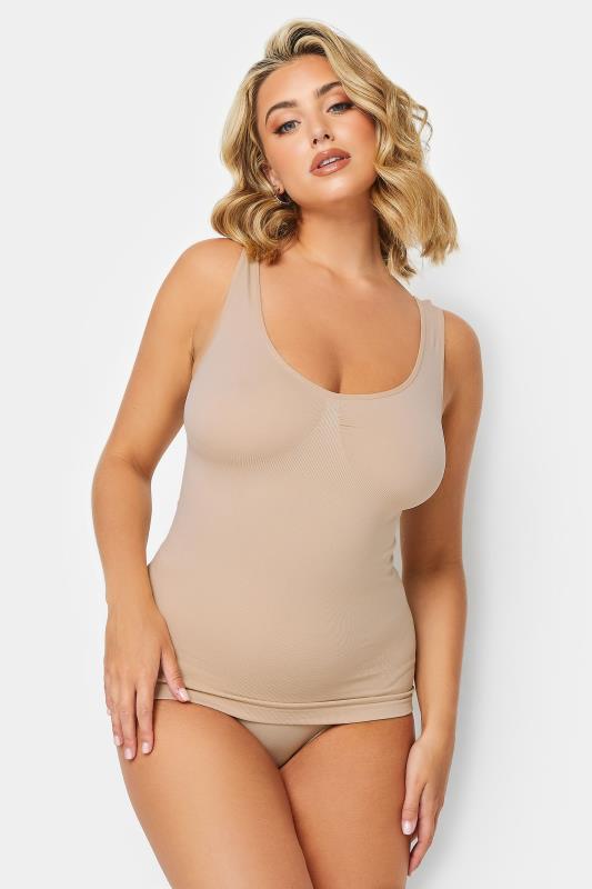 Shapewear Grande Taille YOURS Curve Nude Seamless Control Vest Top