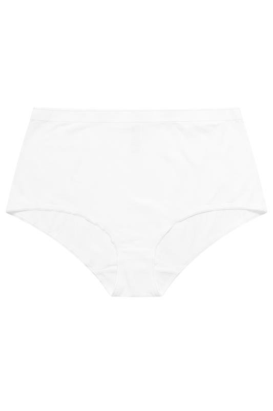 YOURSET 5 PACK Plus Size Black Ditsy Butterfly High Waisted Full Briefs | Yours Clothing 9