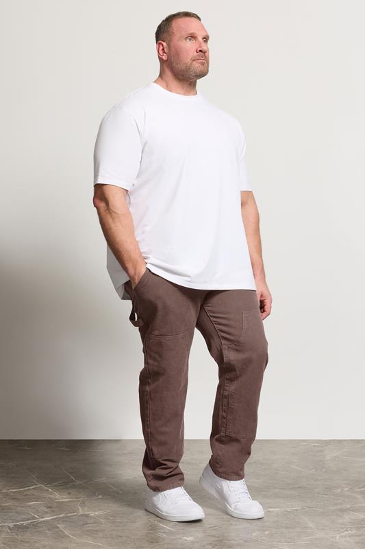 BadRhino Big & Tall Brown Carpenter Jeans | BadRhino 1