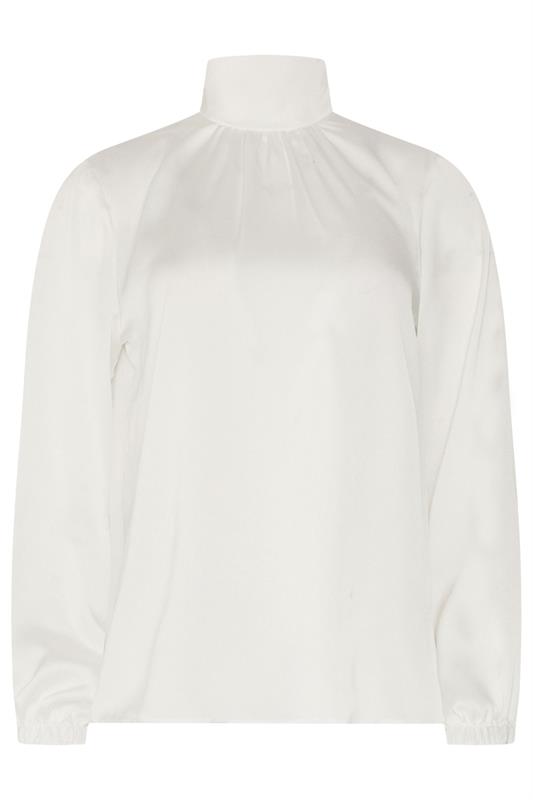 M&Co White Tie Back Blouse | M&Co 5