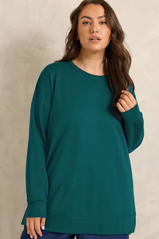  EVANS sudadera luxe verde mar
