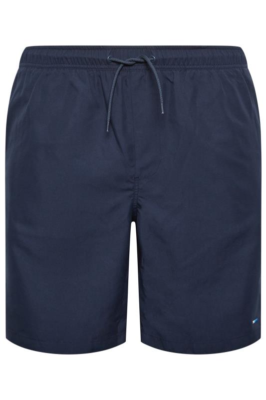 BadRhino Big & Tall Navy Blue Swim Shorts | BadRhino 4