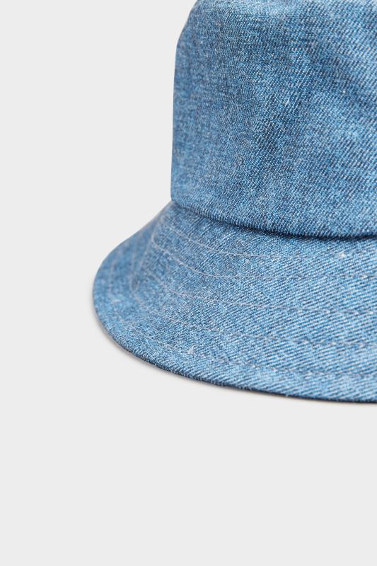 Dark Blue Denim Bucket Hat 3