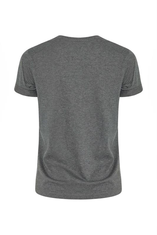 Petite Grey Short Sleeve Pocket T-Shirt 6