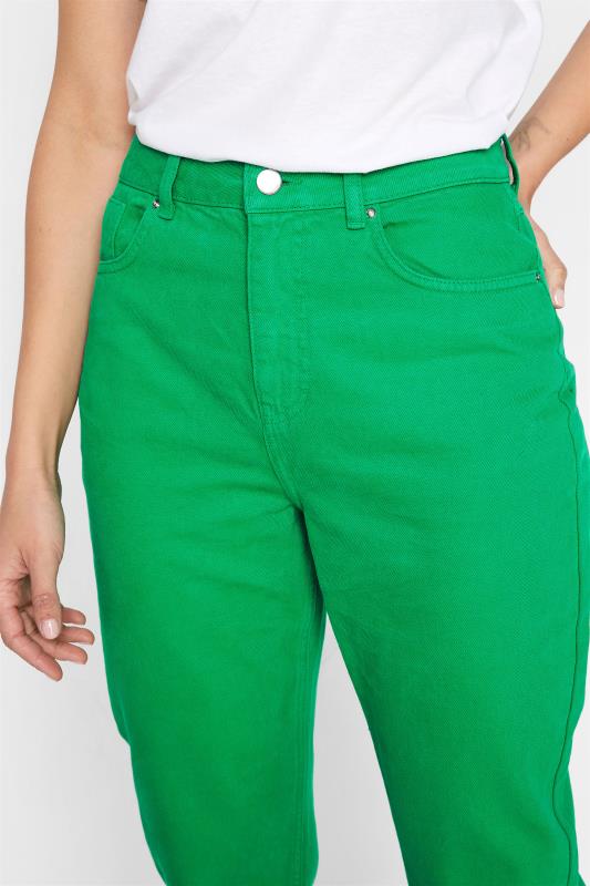 Tall Women's Bright Green Mom Jeans | Long Tall Sally  1