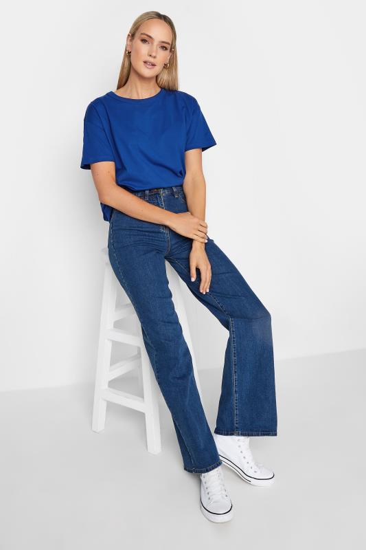 LTS Tall Cobalt Blue Short Sleeve T-Shirt | Long Tall Sally  3