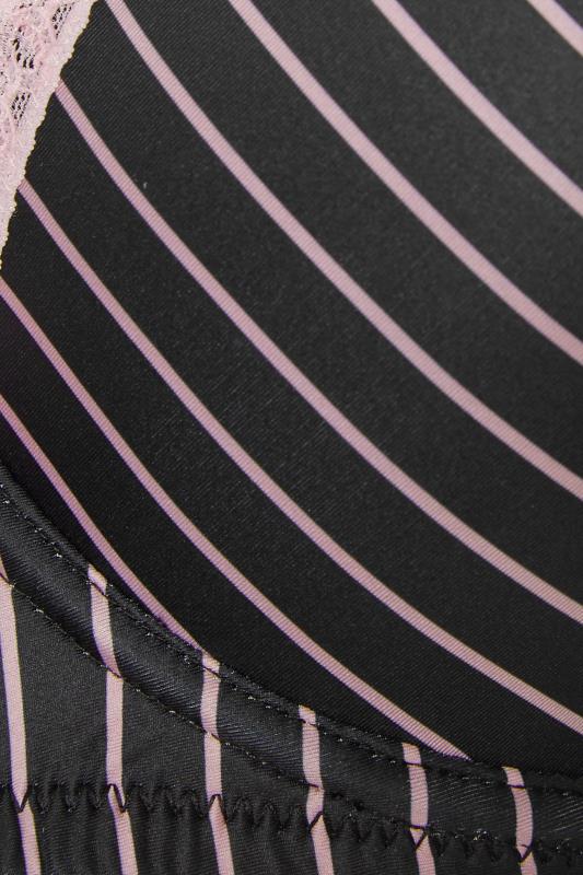 2 Pack Black Pinstripe Padded T-Shirt Bras_S1.jpg