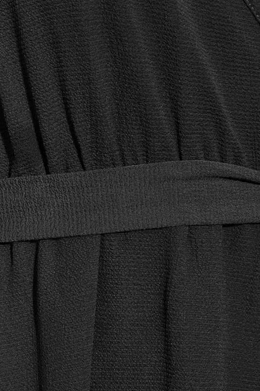 LIMITED COLLECTION Curve Black Wrap Dress 5