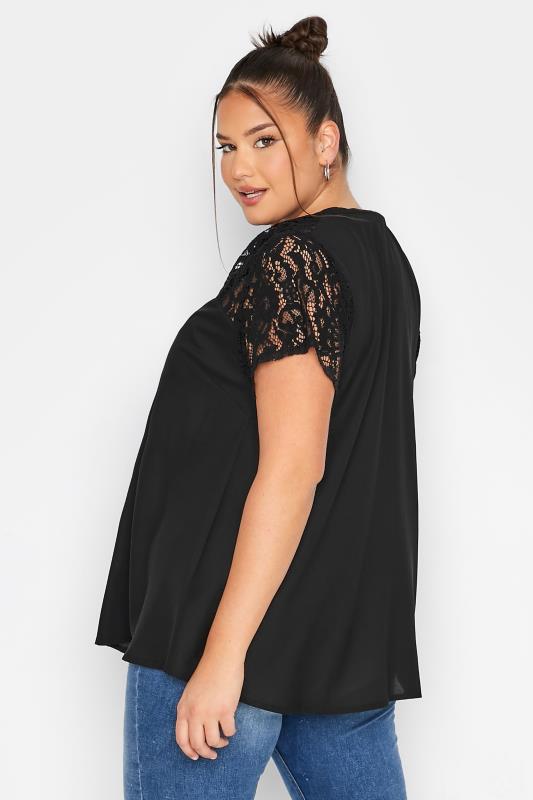 LIMITED COLLECTION Curve Black Lace Insert Blouse_C.jpg
