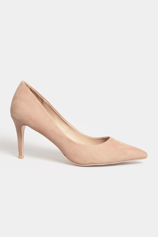 LTS Tall Nude Point Court Heels In Standard Fit | Long Tall Sally 3