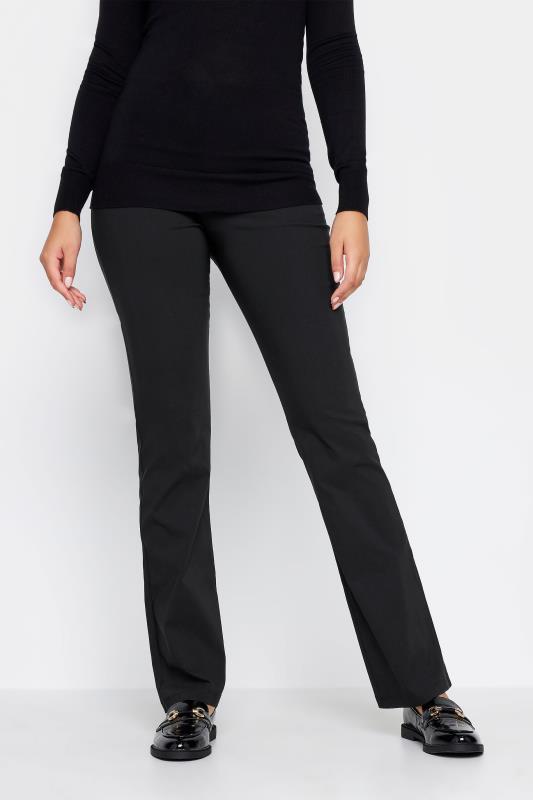  Grande Taille LTS Tall Black Stretch Bootcut Trousers