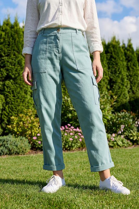 M&Co Green Cargo Trousers