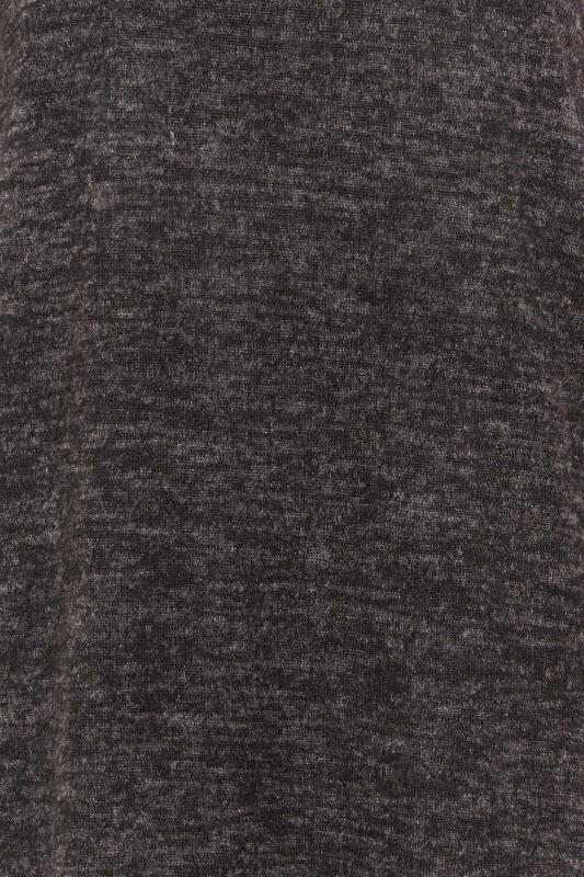 Petite Charcoal Grey Soft Touch Midi Jumper Dress | PixieGirl 5