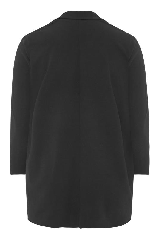 LIMITED COLLECTION Plus Size Black Longline Blazer | Yours Clothing 9