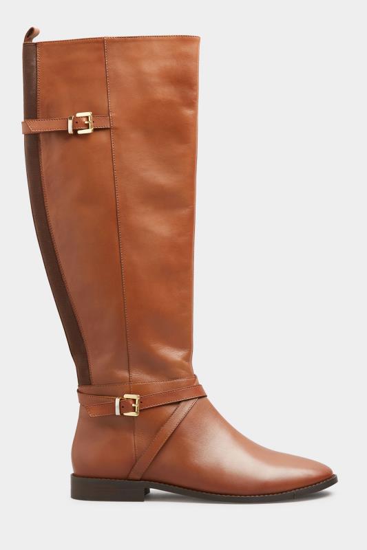 LTS Tan Brown Leather Riding Boots 2
