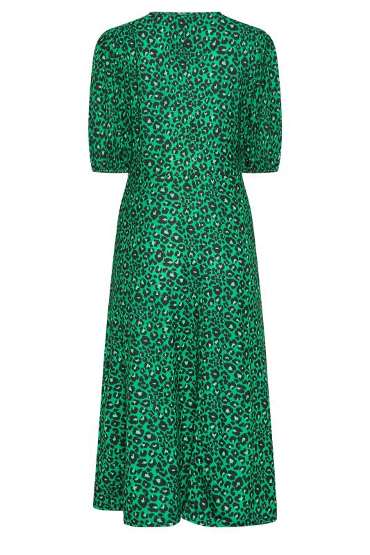 M&Co Green Leopard Print Dress | M&Co 7