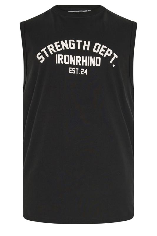 IronRhino Big & Tall Black Strength Dept Vest | BadRhino 7
